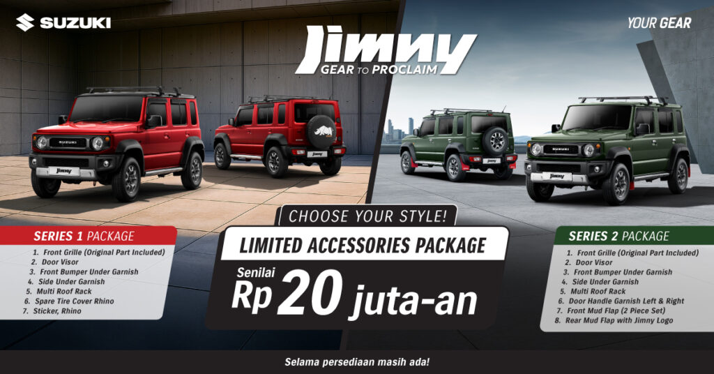 Promo Aksesoris Suzuki